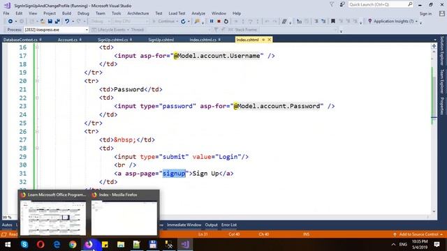 Registration Form, Login and User Profile in ASP.NET Core Razor Pages and Entity Framework Core смотреть онлайн