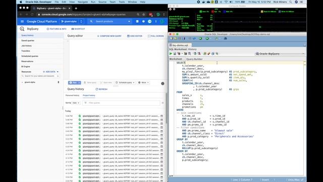 Oracle to Google BigQuery with Gluent Data Platform [Demo] смотреть онлайн