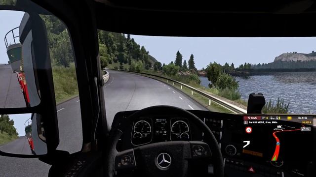 MY FIRST ACTROS SOUND! | ETS2 1.39 | Grand Utopia | Mercedes Actros MP4 1846 | Saint-Angel - Montei смотреть онлайн