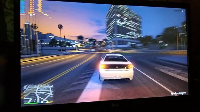 Xeon X5450 + GTX750 + 8gb ddr2 in GTA5 смотреть онлайн