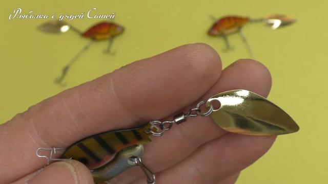 Моя самая уловистая приманка Тейл Спиннер для рыбалки на окуня и щуку. Небольшая доработкаМоя самая смотреть онлайн