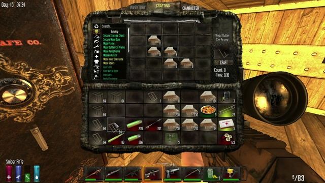 Крабим в 7 Days to Die № 46 "Просто башенный АД "(16+) смотреть онлайн