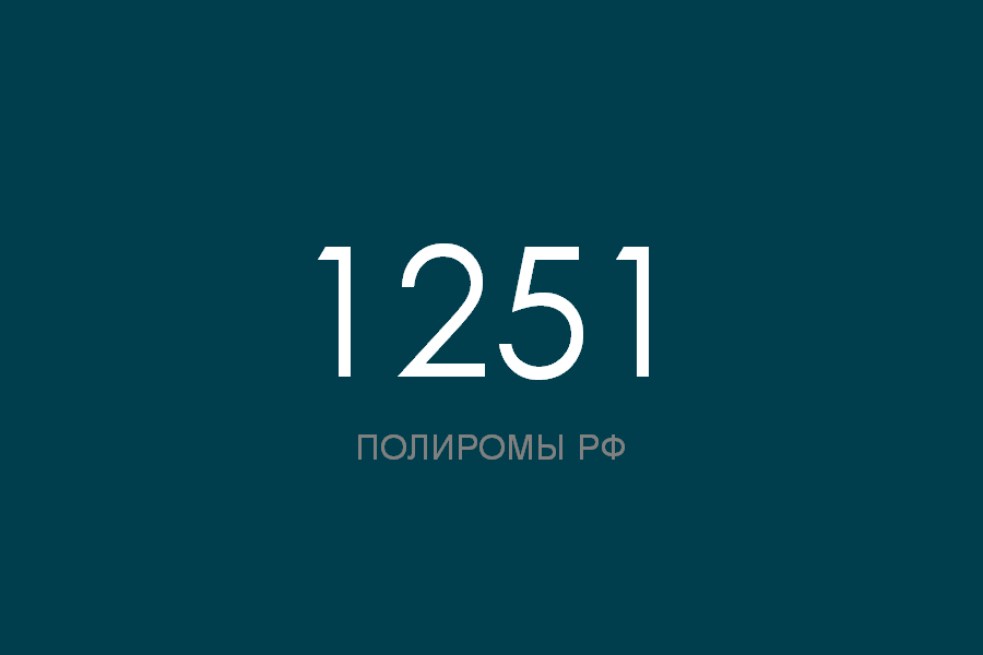 ПОЛИРОМ номер 1251 смотреть онлайн