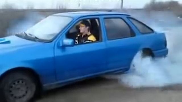 Ford Sierra 2.0 i LEO Drift--3 смотреть онлайн