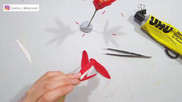 DIY MARTAGON LILY WITH CREPE PAPER | STEP TO STEP TUTORIAL | Easy To Follow