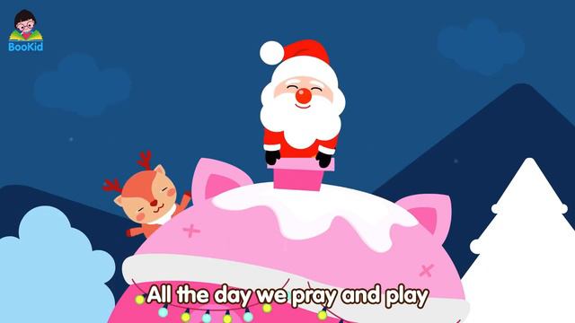 Christmas Day | Christmas Song | Kids Songs | Nursery Rhymes | BooKid 🎄🎄🎄
