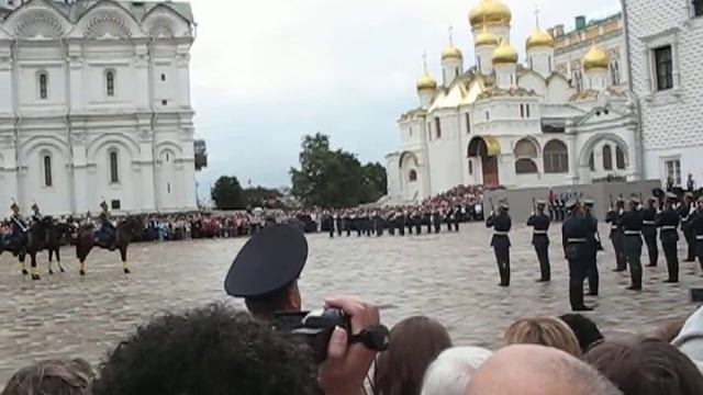 2009 08 08 Московский кремль конный развод на соборной площади смотреть онлайн