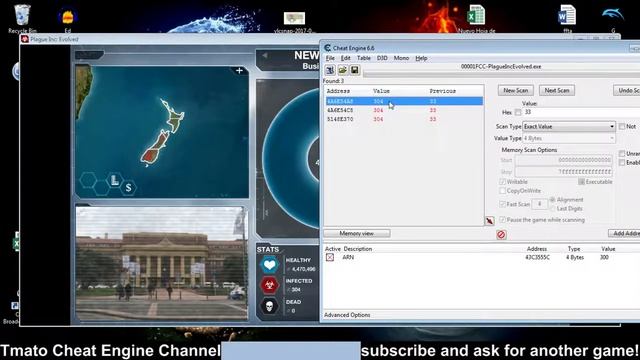Plague Inc: Evolved Infinite ARN & infected population Tmato Cheat Engine смотреть онлайн