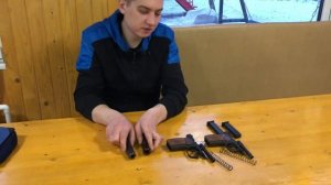 Травматический пистолет МР-80-13Т 45 Ruber. Сравнение пистолетов 2011 и 2019 годов выпуска.