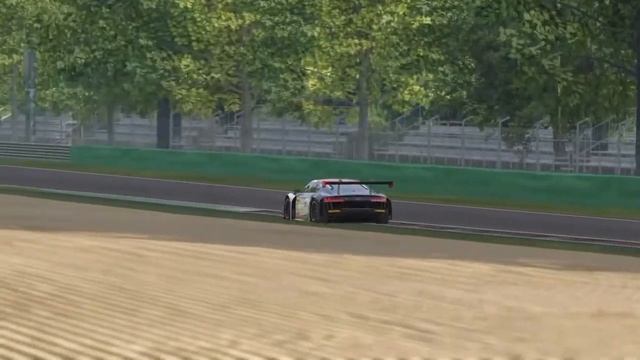 AC Audi GT3 @Monza - preparing for GTFR GT3 series round 3/11 смотреть онлайн