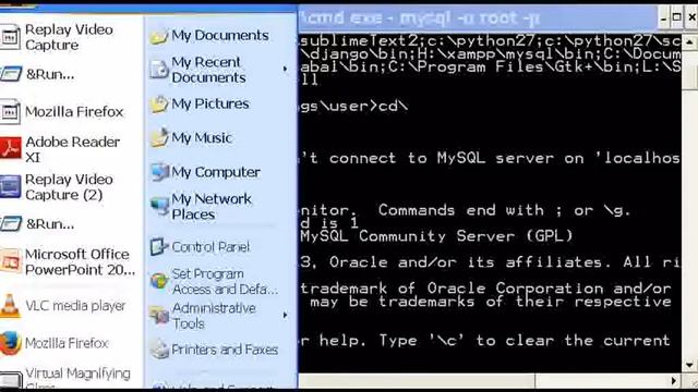 PHP Use MySQL XAMPP from Prompt смотреть онлайн