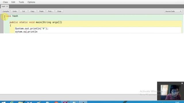 Java Sample Program -1 смотреть онлайн