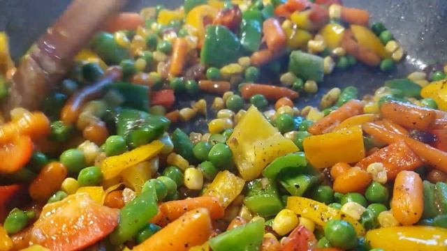 How to make the Perfect Vegetable Rice || Simple Vegetable Rice Recipe. смотреть онлайн