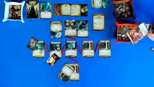 Arkham Horror Card Game - O Círculo Desfeito Prólogo - Gameplay смотреть онлайн