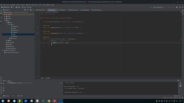 Java Design Pattern PART3: Observer смотреть онлайн
