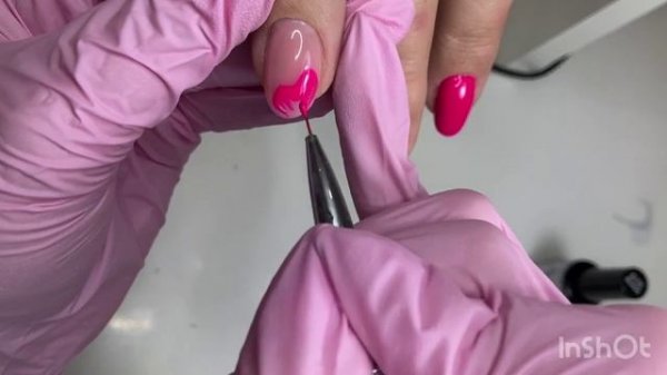 Дизайн на коротких ногтях