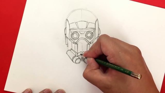How to Draw STAR-LORD (Guardians of the Galaxy) | Narrated Easy Step-by-Step Tutorial смотреть онлайн
