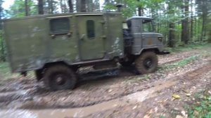 Первые испытания газ 66 на бездорожье после покупки!!!