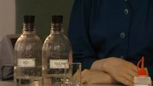 Опыт 3     Взаимодействие  гидроксида натрия с соляной кислотой