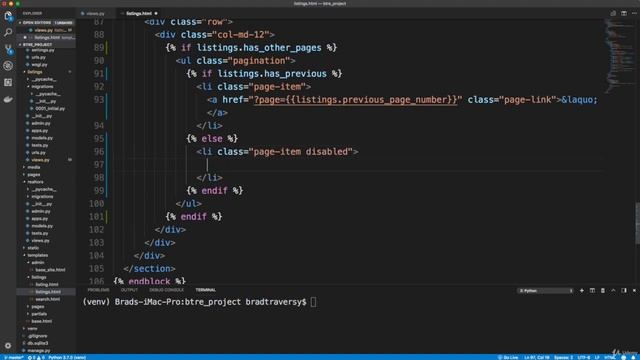 Python Django Dev To Deployment Project Based Course - Pagination, Order & Filter - Video 29 - Brad смотреть онлайн