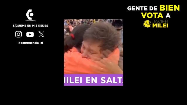 LA GENTE DE BIEN VOTA A MILEI | Congruencia. смотреть онлайн