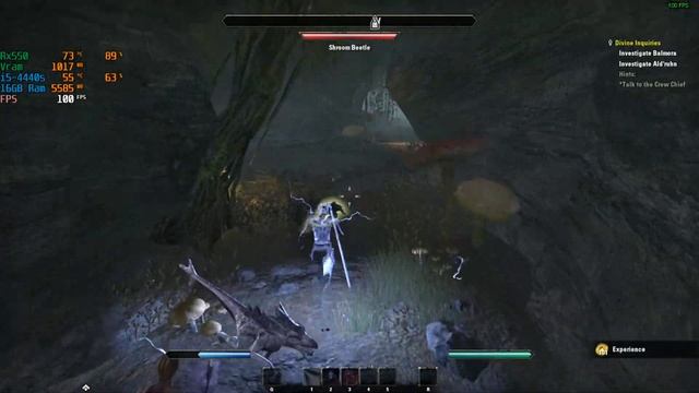Teste The Elder Scrolls Online i5 4440s 16Gb Rx550 2GB смотреть онлайн