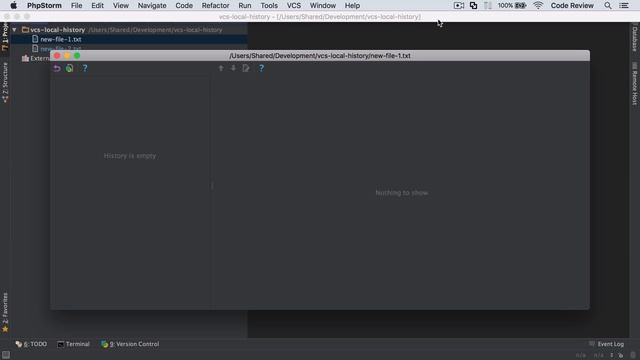 How to Easily Recover Deleted Files / Folders With PHPStorm / IntelliJ / WebStorm / Etc смотреть онлайн