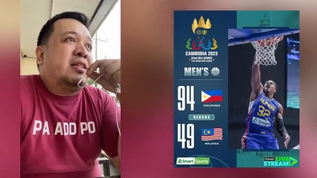 Panalo ang Gilas sa Malaysia 94-49 sa unang laban sa SEA Games! Next match ang Cambodia! смотреть онлайн
