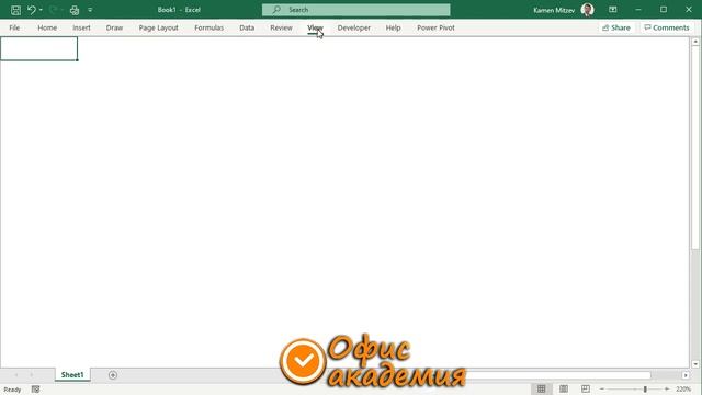 Къде е мрежата на Excel, скриване на мрежата, адресите и формулабар от прозореца - Excel уроци. смотреть онлайн
