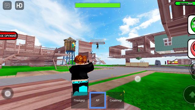 Играю в фортнайт в роблоксе