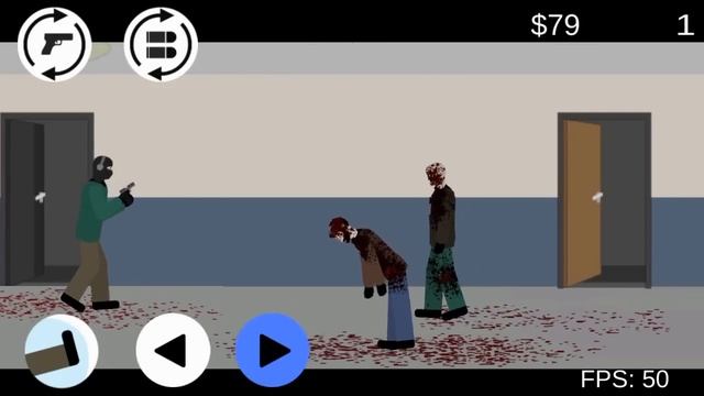 Flat Zombies: Defense. Free / Android Gameplay HD смотреть онлайн