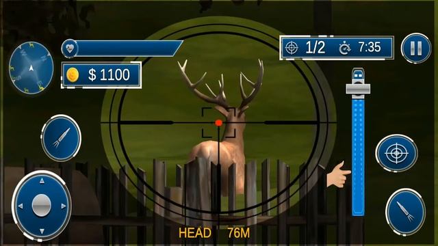 Wild Deer Hunting Adventure : Animal Shooting - Gameplay Walkthrough (Android,ios) Part 1 смотреть онлайн