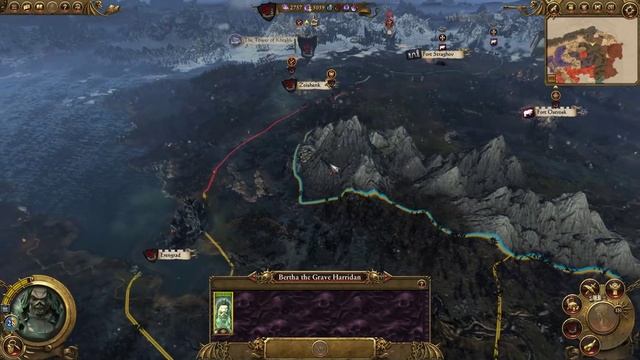 [4] WINDS OF DEATH - Total War: Warhammer (The Grim and the Grave) VC Campaign Walkthrough смотреть онлайн