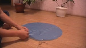 КАК СДЕЛАТЬ МИНИ ПАРАШЮТ?