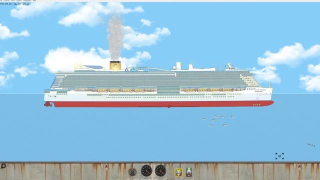 I MELTED a Cruise Ship with LIGHTNING in Floating Sandbox Sinking Simulator! смотреть онлайн