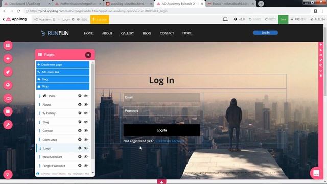Add a Forgot Password function and an updatable account details page in Node.js / MySQL (Episode 4) смотреть онлайн