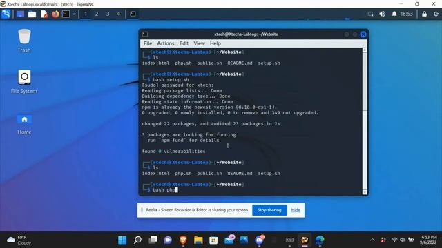 Create a public website with kali linux! смотреть онлайн
