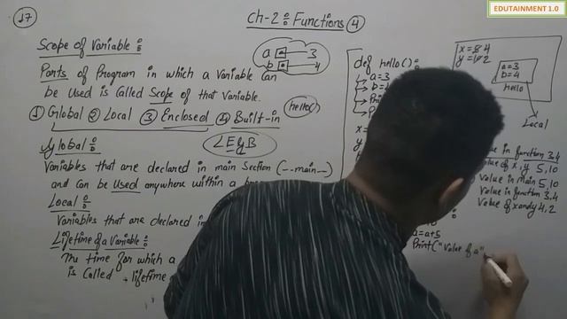 Functions | Class 12 Computer Science with Python (Video 17) смотреть онлайн