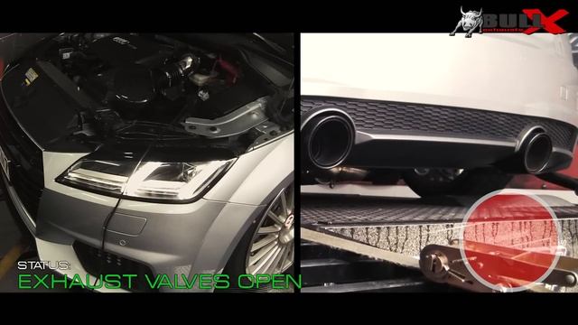 Audi TT 2.0 TFSI 3,5" 89mm Exhaust Sound Klappenauspuff Sportauspuff Bull-X Ego-X Klappenabgasanlag смотреть онлайн