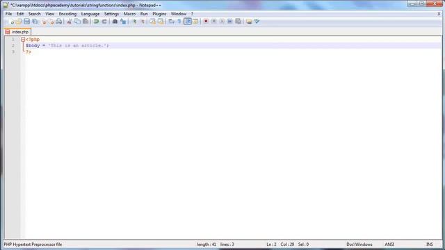 01 PHP functions you should know part 1 смотреть онлайн
