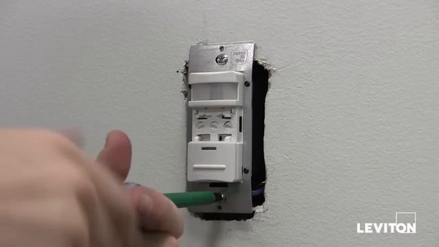 Occupancy Sensor installation - ODS10 | Leviton смотреть онлайн