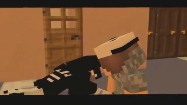 Трогательный клип про майнкрафт любовь !!!