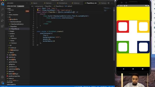 react native basics create offline ludo part 4 смотреть онлайн
