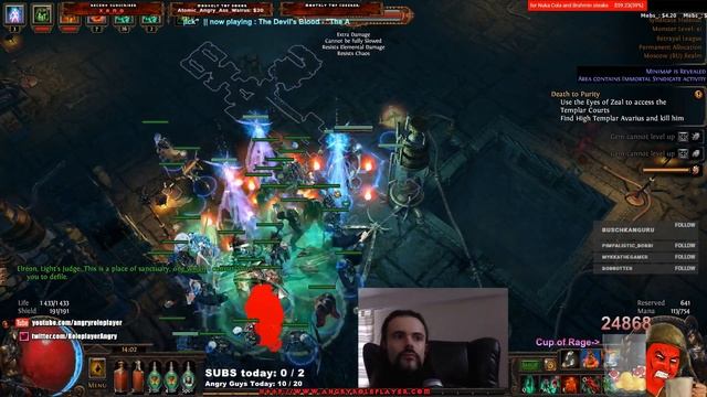 Path of Exile 3.5 Betrayal: First RESEARCH SAFEHOUSE! смотреть онлайн