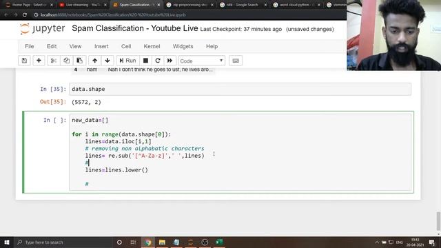 Spam Classifier using Naive Bayes !! NLP Project !! Natural Language Processing Project смотреть онлайн