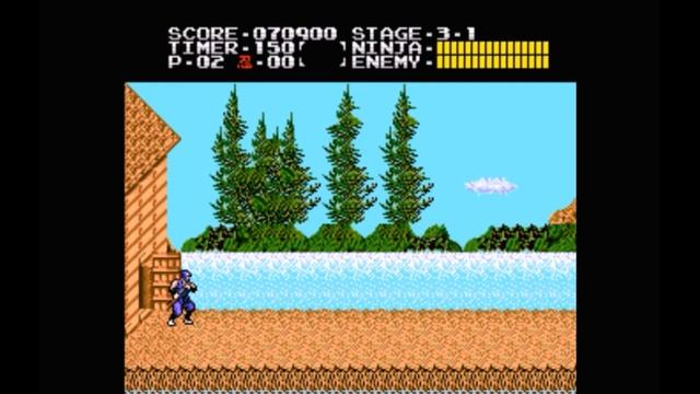 Super Nintendo (Snes) 16-bit Ninja Gaiden 1 part Act 3