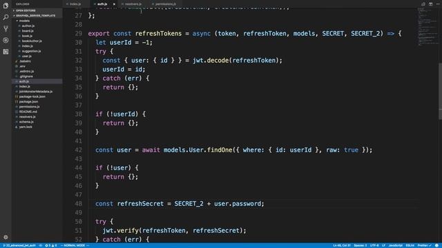Authentication With Refresh Tokens Implementation смотреть онлайн