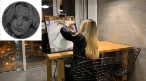 RingString - набор для создания портрета по любой фотографии нитью. Стринг Арт.