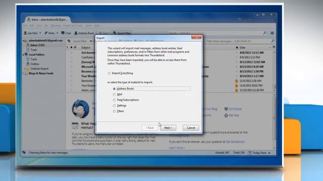 How to Import Microsoft® Outlook 2007 Contacts to Mozilla® Thunderbird смотреть онлайн