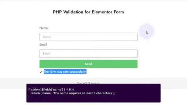 How to use PHP Form Validation in Elementor Pro Forms using Dynamic.ooo Plugin